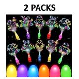 NEW 2 X 24PK Easter Party Favors w/Finger Lights