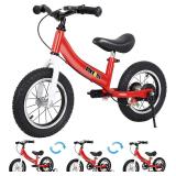 NEW $185 (Red) Balance Bike for Kids