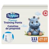 New $42 2T-3T Royale Training Pants 111 Count