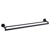 New $100 kimzcn 36-Inch Matte Black Towel Bar
