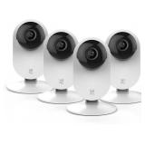 NEW $85 (4PC) 1080p Home Security Camera