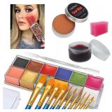 NEW Blood & Scar Makeup Kit w/12 Colors