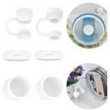 NEW 6PC Stanley Straw Cover Spill Stopper Set