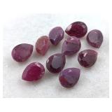 $12,346 App 10.12ct Untreated Ruby gemstone Parcel