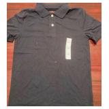 NEW (12/14Y) cat & Jack dark blue polo uniform