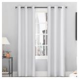 NEW $66 Thermal Blackout Curtain 40Wx96L' - Beige