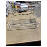 NEW 3 Piece Organizer Rack White
