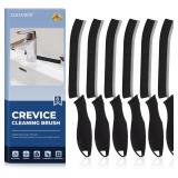 NEW 6PK Crevice Cleaning Brushes Scrubbing Tool