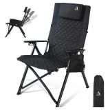 New $180 Aluminum Reclining Camping Chair,...