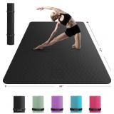 New $65 HAPBEAR Extra Large Yoga Mat 72x48/78x54