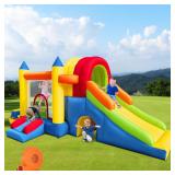 New $392 8-in-1 Bouncy Castle with Slides
