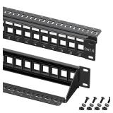 New $35 Cable Matters 1U 24-Port Keystone Patch...