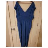 2X Jumpsuit With Ruched Waist