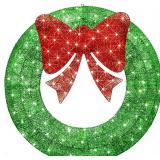 NEW $100 (48') Outdoor Christmas Wreath