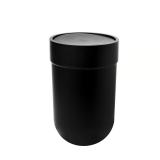 New $40 Umbra 1.6 gal Black Polypropylene Trash...