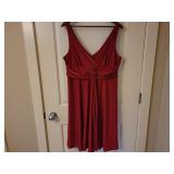 XL Red Cocktail Dress