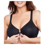 New $82 Glamorise Wonderwire Front-Closure Bra 40C