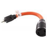NEW $80 15Amp Household Plug to L14-30