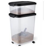 NEW $56 Amazon Basics Pet Food Storage Container