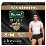 New $89 Depend Real Fit Incontinence Underwear...
