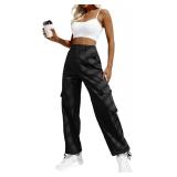 NEW $87 (S) Women's High Waisted Cargo Pants