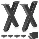 New $95 28' Metal Coffee Table Legs, X-Type (2)...