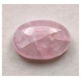 $15,260 App 21.8 ct Cert. Pink Morganite gemstone