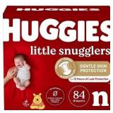 New $40 NB Huggies Little Snugglers Diapers (84)