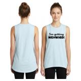 NEW (S) Modern 'Meowied' Lux Graphic Tank Top