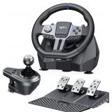 * $220 PXN V9 Gen2 Racing Wheel with 3 Pedals