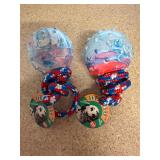 2 x Medium Bola Balls Med