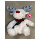 XL Plush Xmas Reindeer Dog Toy