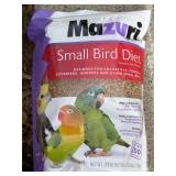 2.5 lb Mazuri Sm Bird Diet