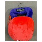 Large Plush Ball w Handle Red
