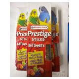 3 x 2 Pack Mixed Fruit & Flower Budgie / Cockatiel