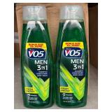 2 x 15 oz VO5 Men's 3 in 1 Shampoo