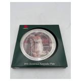 Carlton 1991 Christmas Keepsake Plate