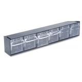 NEW $60 Deflect-o Interlocking Tilt Bin - 6