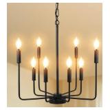 NEW $115 Farmhouse Candle Chandelier