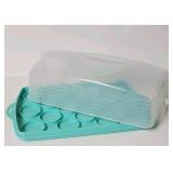 $80 Rectangle Tupperware 18Cupcake & Cake Carrier