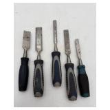 5-Piece Wood Chisel Tool Set