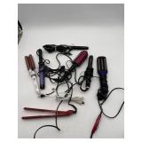 7-Piece Electric Hair Styling Tool Lot