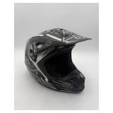 Fox V2 Motocross Helmet Black/White XL