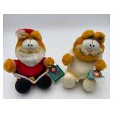 Vintage Garfield Plush Toys ï¿½ 2 Pcs