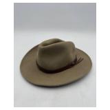 Wool Felt Fedora Hat Made in USA Medium