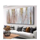 NEW $60 (50x100cm)Abstract Canvas Wall Art Modern