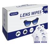 NEW Lens Wipes for Eyeglasses, Eyeglass Lens