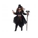 NEW $92 (1X) Womenï¿½s Plus Voodoo Magic Costume