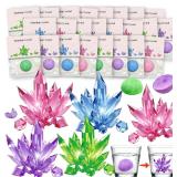 NEW $38 24PK Crystal Growing Experiment Kit