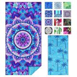 NEW $55 XL Sand Free Beach Towel Quick-Dry 63x31'